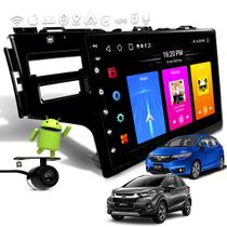 Kit Multimídia Android Carplay 9 Pol WR-V 2017 a 2022 FIT 2015 a 2022