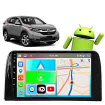 Kit Multimidia Android Carplay 9 Polegadas CRV 2017 - 2022 GPS TV Wifi