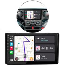 Kit Multimídia Android CarPlay 9p Compatível com Iveco Daily 2013 a 2018 Câmera de Ré