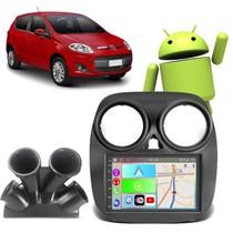 Kit Multimidia Android CarPlay Palio 2012 2013 2014 2015 2016 2017 2018 GPS Waze Play Store TV Bluetooth