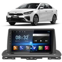 Kit Multimídia Android Cerato 2020 2021 2022 9 Polegadas Tv Online GPS Bluetooth Wi-Fi USB