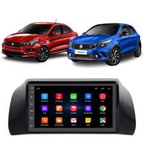 Kit Multimídia Android Fiat Argo Cronos 2018 2019 2020 2021 2022 2023 7 Polegadas GPS Tv Online