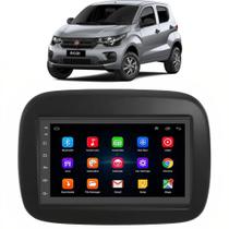 Kit Multimídia Android Fiat Mobi 2017 2018 2019 2020 2021 2022 Sem Som De Fábrica 7" Gps Tv Online - E-Droid