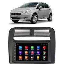Kit Multimídia Android Fiat Punto 2008 2009 2010 2011 2012 7" GPS Integrado Tv Online WiFi - E-Droid