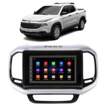 Kit Multimídia Android Fiat Toro 2016 2017 2018 2019 2020 2021 2022 7 Polegadas GPS Tv - E-Droid