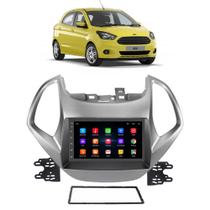 Kit Multimídia Android Ford Ka 2015 2016 2017 Computador de Bordo Sync 7 Polegadas GPS Tv Online