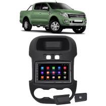 Kit Multimídia Android Ford Ranger 2012 2013 2014 2015 2016 7" GPS Integrado Tv Online Wifi