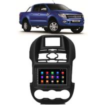 Kit Multimídia Android Ford Ranger Limited Sport Xls Xlt 2012 2013 2014 A 2016 7" Gps Integrado