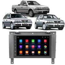 Kit Multimidia Android Gol G3 00 01 02 03 04 05 7 Pol Rádio BT GPS TV