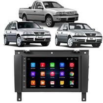 Kit Multimidia Android Gol G3 00 01 02 03 04 05 7 Pol Rádio BT GPS TV