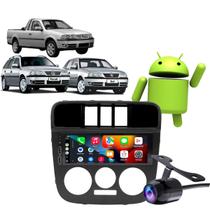 Kit Multimidia Android Gol Parati Saveiro G3 2000-2005 1 Din 2-32Gb Gps
