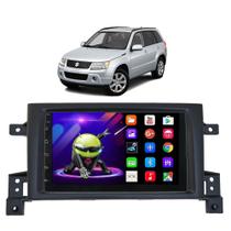 Kit Multimídia Android Gran Vitara 2005 A 2015 7 Polegadas GPS Tv Online Bluetooth Wi-Fi USB