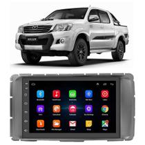 Kit Multimidia Android Hilux 12 13 14 15 7 Pol + Câmera e Moldura Kit Multimidia Android Hilux 12 13 14 15 7 Pol + Câmera e Moldura