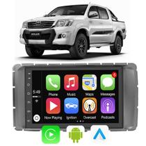 Kit Multimidia Android Hilux 2012-2015 7 Pol Carplay Youtube