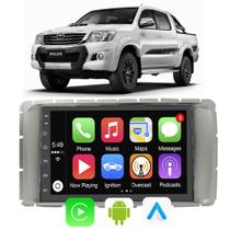 Kit Multimidia Android Hilux 2012-2015 7 Pol Carplay Youtube