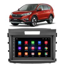 Kit Multimídia Android Honda Crv 2012 2013 2014 2015 2016 7 Polegadas GPS Tv Online Bluetooth