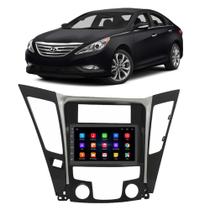 Kit Multimídia Android Hyundai Sonata 2011 2012 2013 2014 7" GPS Integrado Tv Online Bt