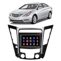 Kit Multimídia Android Hyundai Sonata 2011 2012 2013 2014 7" GPS Integrado Tv Online Bt - E-Droid