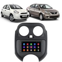 Kit Multimídia Android March Versa 2011 2012 2013 7" GPS Integrado Tv Online Bluetooth WiFi