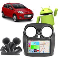 Kit Multimidia Android Palio 2012-13-14-15-16-17-18 CarPlay/Android Auto GPS Tv Bluetooth Waze Play Store