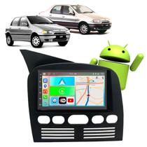 Kit Multimidia Android Palio Siena 1996-2003 7 Pol Carplay Waze