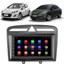 Kit Multimidia Android Peugeot 308 408 2012-13-14-15-16-17-18-19 7" Gps Integrado Tv Online Radio Fm Wi-fi