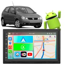 Kit multimidia android polo 03/08 black piano ch volkswagen