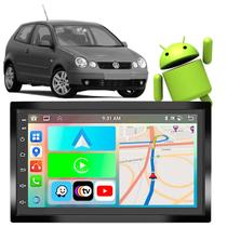 Kit multimidia android polo 03/08 black piano ch volkswagen