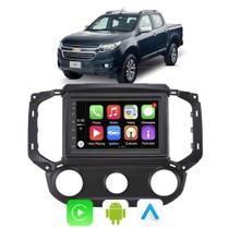 Kit Multimídia Android S10 Trailblazer 2017-2021 7 Pol CarPlay + Câmera de Ré