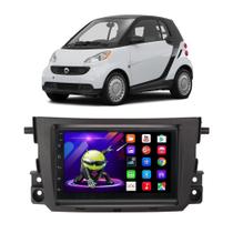 Kit Multimidia Android Smart Fortwo 2009 - 2010 7 Pol GPS Wifi Tv