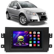 Kit Multimídia Android Suzuki Sx4 2009 2010 2011 2012 2013 2014 2015 7" GPS Integrado Tv