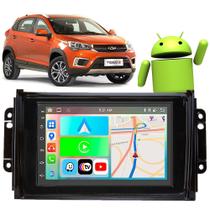 Kit Multimidia Android Tiggo 2019 - 2022 7 Pol Carplay Wifi Waze