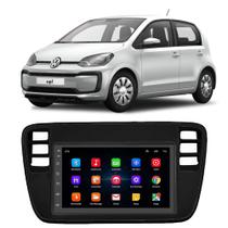 Kit Multimidia Android Up 14 15 16 17 7 Pol Youtube + Câmera e Moldura