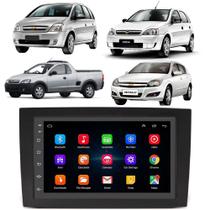 Kit Multimidia Android Vectra Meriva 03 05 07 09 10 7 Pol GPS Wifi