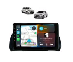 Kit Multimídia Argo Cronos 2017 / 2026 9 Pol CarPlay AndroidAuto USB BT FM - Roadstar 7009BR