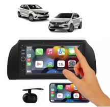 Kit Multimídia Argo Cronos 7 Pol Carplay AndroidAuto USB BT FM - 7810HCPAA First Option