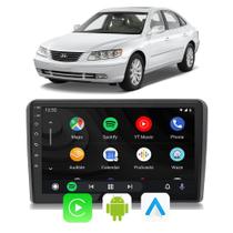 Kit Multimidia Azera 2007 2008 2009 2010 2011 9" CarPlay Android Auto Gps Tv Bluetooth Google Assistente Siri