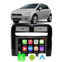 Kit Multimidia Carplay/Android-Auto Fiat Punto 2008 A 2012 7" Comando Por Voz Siri Espelhamento Waze