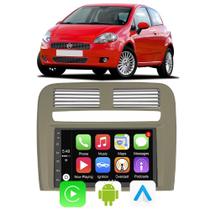Kit Multimidia Carplay/Android-Auto Fiat Punto 2008 A 2012 7" Comando Por Voz Siri Espelhamento Waze