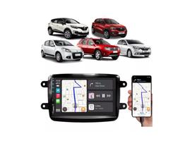 Kit Multimidia Carplay Android Auto Mp5 Sandero Kwid Captur