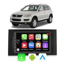 Kit Multimidia Carplay Android Auto Touareg 2005 A 2010 7" Comando Por Voz Siri Play Store Youtube