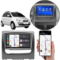 Kit Multimídia Carplay Fiat Idea 2013-2016 7 Pol MP5 Touch-screen + Câmera de ré