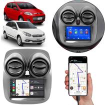 Kit Multimídia Carplay Grand Siena 2012-2018 7 Pol MP5 Touch-screen + Câmera de ré Kit Multimídia Carplay Grand Siena 2012-2018 7 Pol MP5 Touch-screen + Câmera de ré