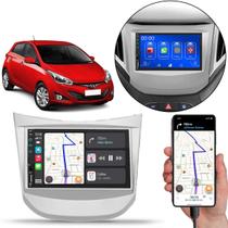 Kit Multimídia Carplay Hb20 2012-2019 Tela 7 Pol MP5 Touch-screen + Câmera de ré