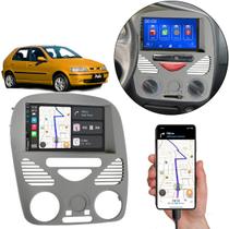 Kit Multimídia Carplay Palio 2001 A 2013 7 Pol MP5 Touch-Screen + Câmera de Ré