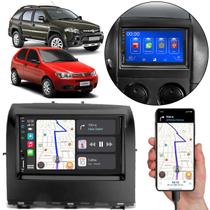 Kit Multimídia Carplay Palio 2014-2017 7 Pol MP5 Touch-screen + Câmera de ré Kit Multimídia Carplay Palio 2014-2017 7 Pol MP5 Touch-screen + Câmera de ré