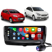 Kit Multimídia Carplay Palio Grand Siena 2012-2018 1 Din Mp3 + Câmera de ré