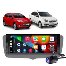 Kit Multimídia Carplay Palio Grand Siena 2012-2018 1 Din Mp3 + Câmera de ré