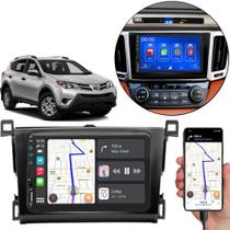 Kit Multimídia Carplay Rav4 2013-2018 7 Pol MP5 Touch-Screen + Câmera de ré