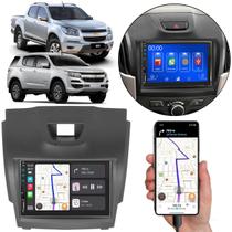 Kit Multimídia Carplay S10 2012-2016 7 Pol MP5 Touch-screen + Câmera de ré